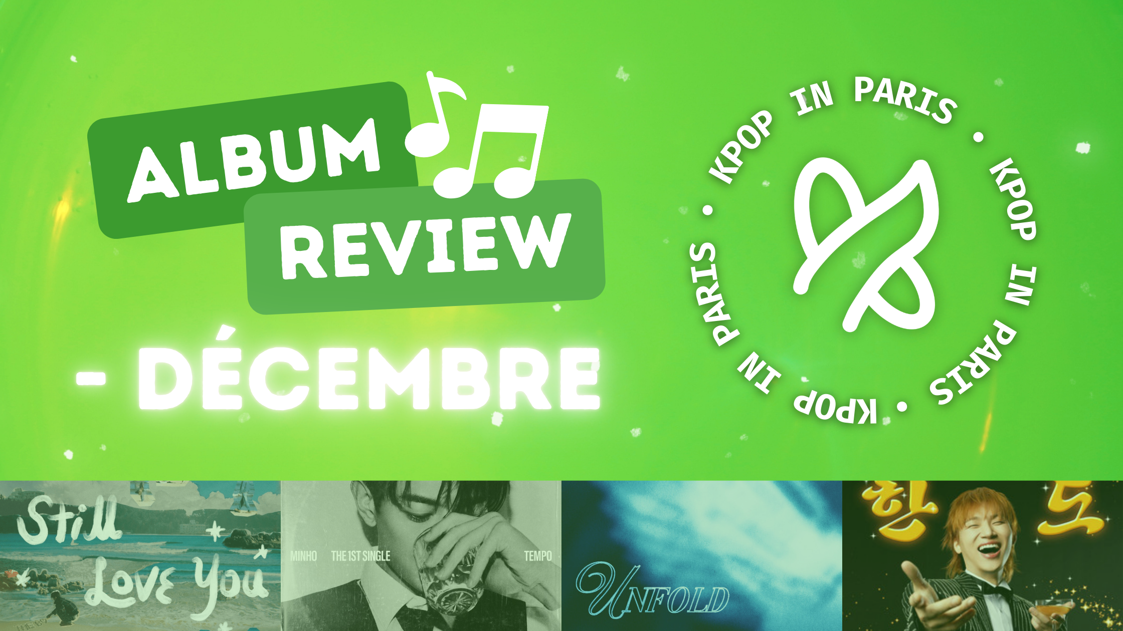 [REVIEW] Les nouveautés Kpop du mois de décembre