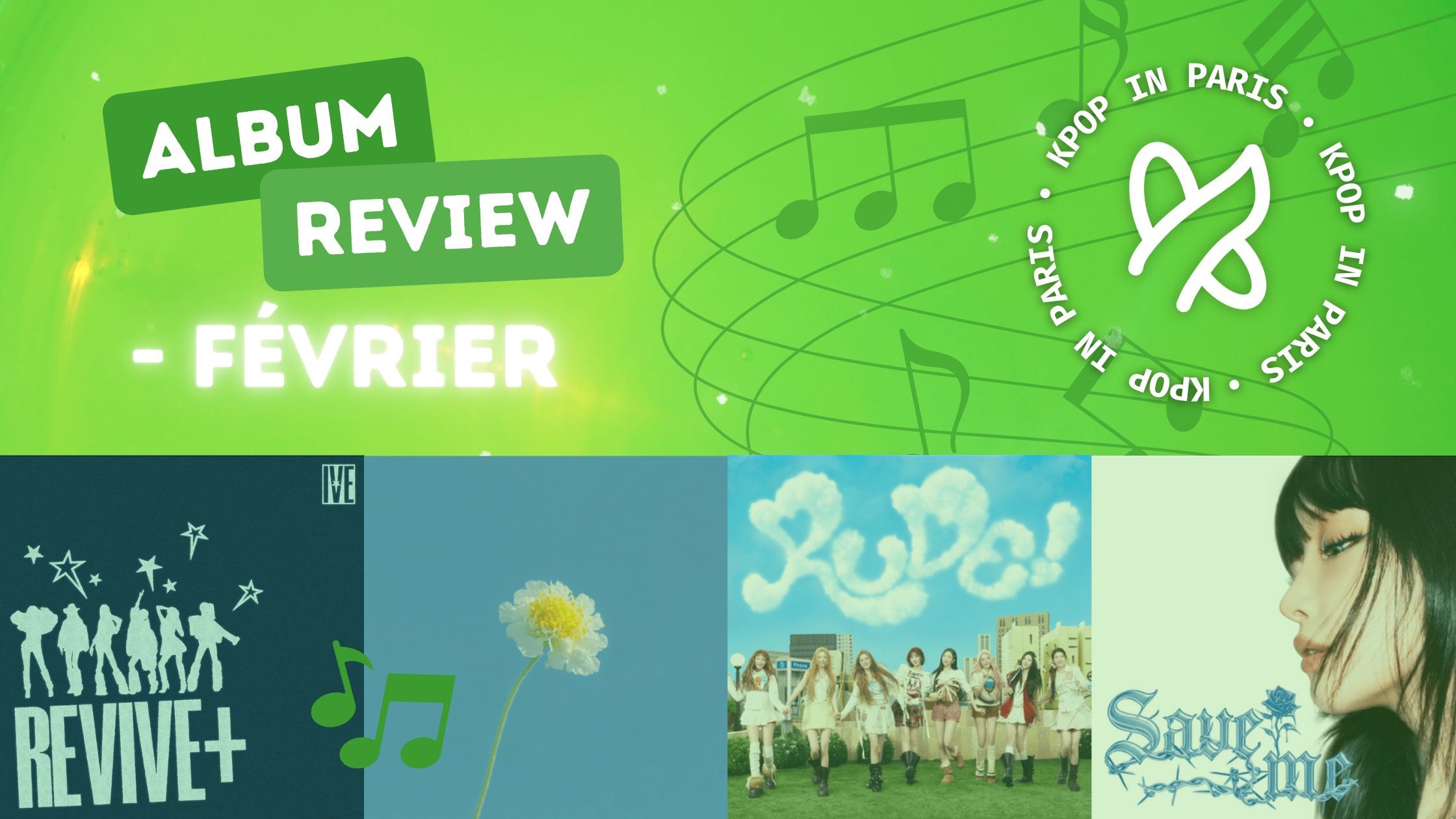 Les nouveautés Kpop du mois de février