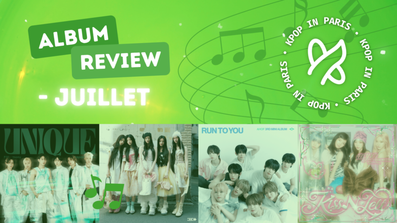 Les nouveautés Kpop du mois de Juillet