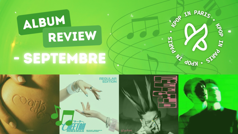Les nouveautés Kpop du mois de septembre