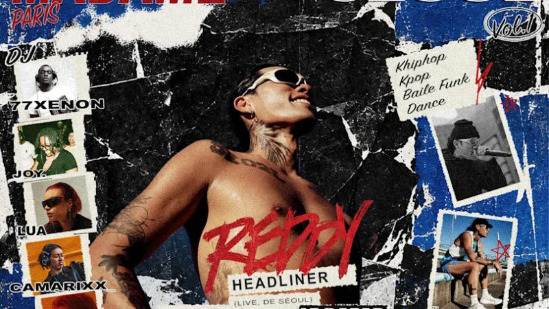 REDDY à Paris avec MADAME SÉOUL le 30 octobre